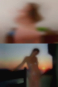 Exposed pussy nude in public.